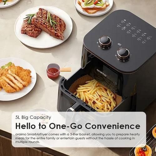 Oraimo Smart Cooking Visible Smart Air Fryer - 1500W - image 3