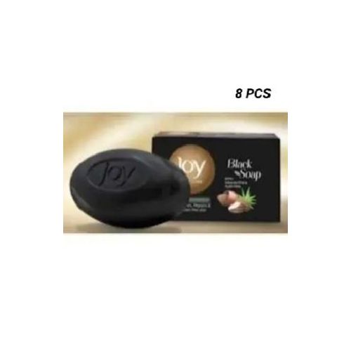 Joy Joy-Black Soap With Shea Butter And Aloe Vera-8 Piece.