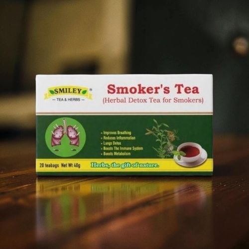 Smiley Smoker's Herbal Detox Tea For Smoker's