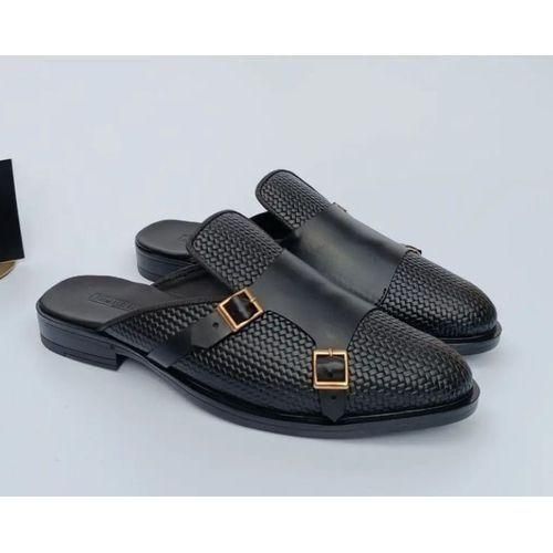 product_image_name-Fashion-Men's Chain Half Cover - Black-1