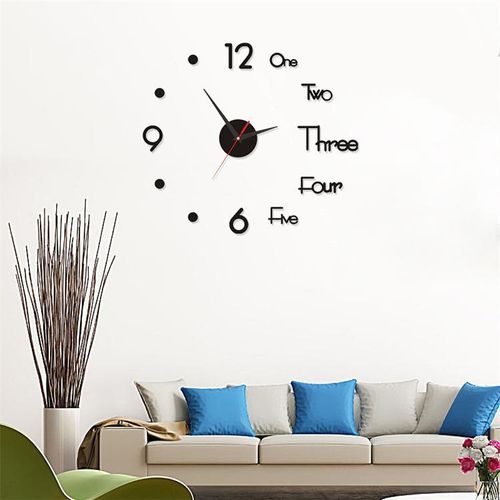 product_image_name-Generic-3D Acrylic DIY Wall Digital Clock Stickers-2