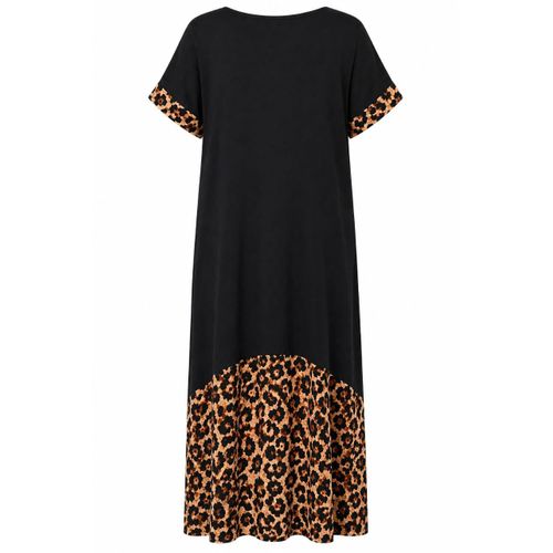 Fashion Women Two Tone Maxi Dress