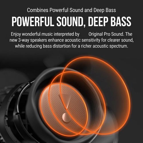 Generic Bluetooth speaker, portable card-inserting wireless subwoofer, large speaker for outdoor use - image 4