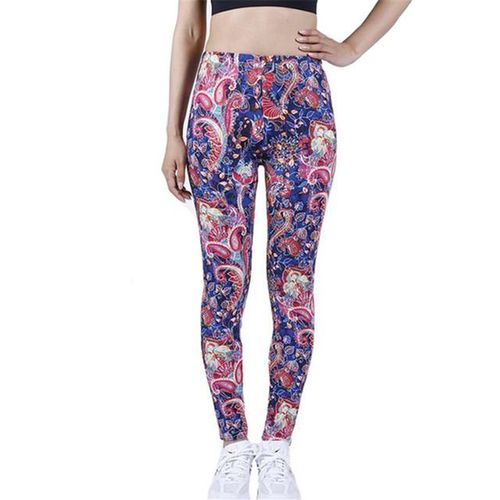 Generic Indjxnd Women Summer Pants Workout Leggings Ladies Polyester Tights  Spandex Colorful Heart Print Elastic Sexy Breathable Bottom