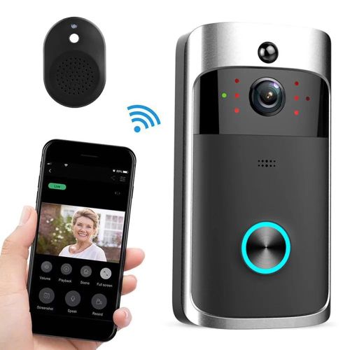 Doorbell Smart WiFi HD Dorbell Camera with Night Vision & Two-Way Voice Chat - image 4