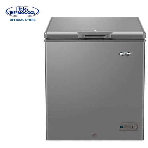 Haier Thermocool 100 Litres Chest Freezer (HTF-100HAS R6) - Silver + 3 Years Warranty