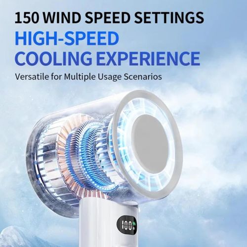 Taigexin  Rechargeable mini high speed hand fan TGX 207C - image 3