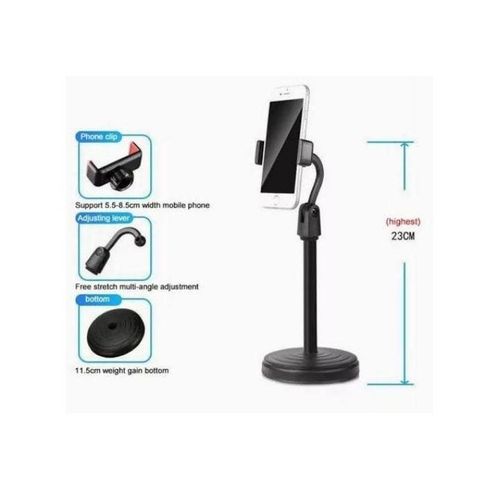 Generic Desk Phone Holder/Phone Stand/Phone Mount-Black - image 5