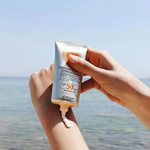 product_image_name-3W CLINIC-Intensive UV Sunblock Cream Spf50 Pa+++ 70ml-2
