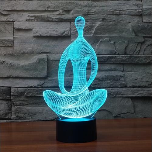 Generic Led Night Mood Light 3d Table Lamp Yoda Uss Enterpriseente ...