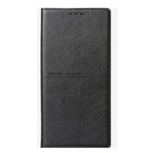 Generic Leather flip case for REDMi a3 pro and REDMi 14c - black