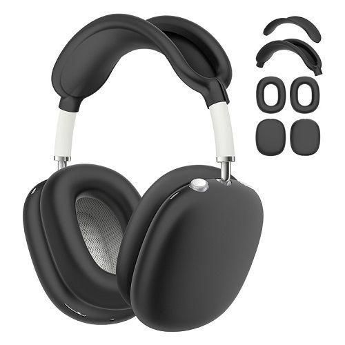 product_image_name-Generic-Airpods Max 6 In1 Protective Silicone Case Cover- Black-2