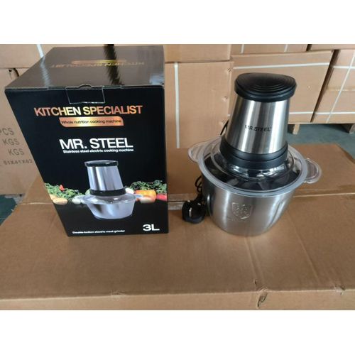 product_image_name-Generic-Double Button Electric Meat Grinder - 3L-1