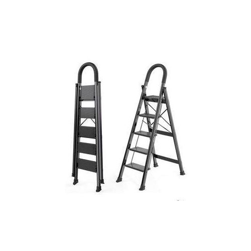 Generic Multipurpose 5 Steps Foldable Steel Ladder (Home & Office use)