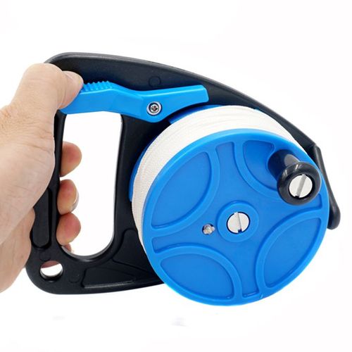 Generic Underwater Scuba Diving Dive Wreck Reel 272ft Line With Thumb 83m  Blue