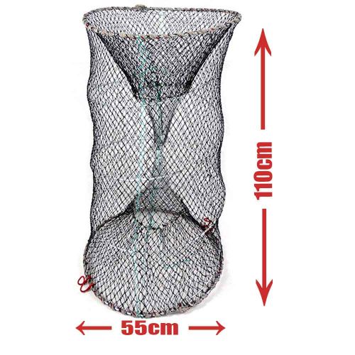 Generic Fishing Cast Nets China Fish Crab Network Cages Shrimp Nylon Netting  Automatic Fishing Cage Foldable Cast Net Folding