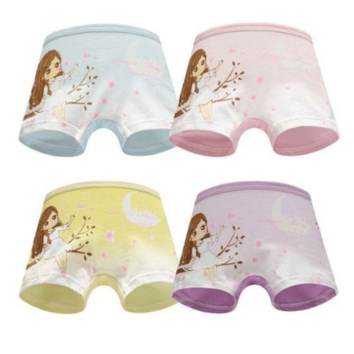 Fashion Underwear Girl 12 Units / Lot Cotton Underwear 2-10Y High Quality Girl  Underwear