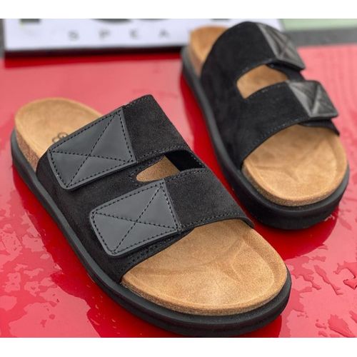 Cornel Mens Swade Cover Pam Slippers With Design