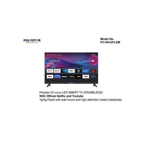 product_image_name-Polystar- 43 INCH SMART TV Netflix (1year Warranty)-1