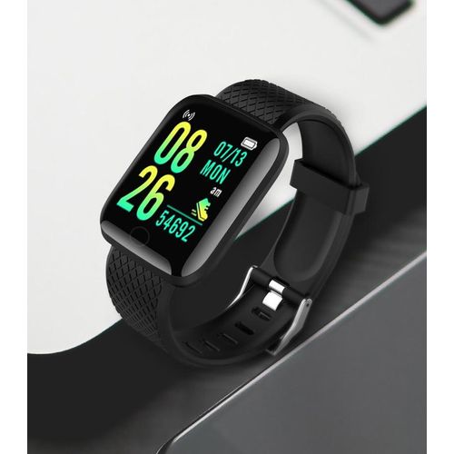 product_image_name-Generic-116plus Smart Bracelet Sports Bracelet D13 Color - screen Fitness Tracker with Step - counting Bluetooth Reminder Heart - rate and Blood Pressure Monitoring-1