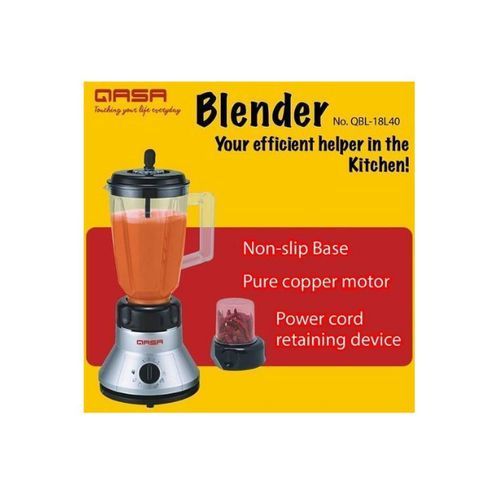 product_image_name-Qasa-Good Qasa Electric Blender & Grinder With Mill (QBL-18L40)-2
