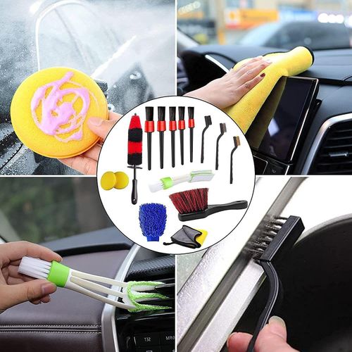 Generic 18-piece car cleaning brush set - image 4