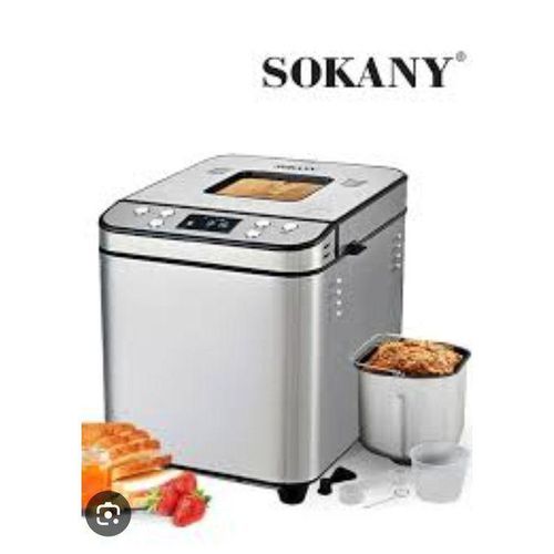 Sokany Automatic 3-in 1 Bread Baking, Dough Kneading & Fermenting Machine - 700W