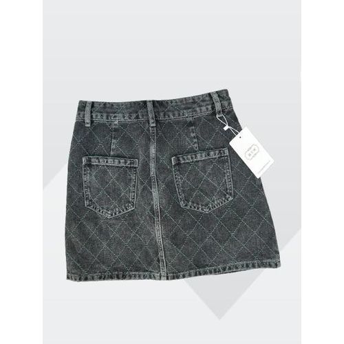 product_image_name-Fashion-Super quality ladies patterned denim mini skirt -2