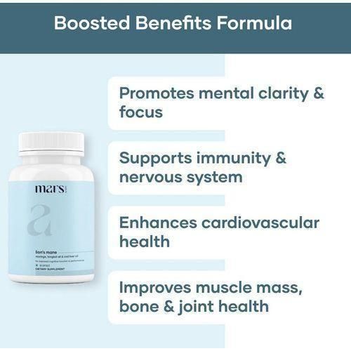 mars by GHC lions mane 60 capsules with cognitive function, supercharge your performance, and enhance your overall well-being - image 4