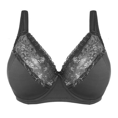 Shop Generic Women Padded Lace Bras Underwire Full Coverage Sheer  Supportive Lace Bra Top Plus Size 40 42 44 46 48 50 52 DD DDD E F G Cup  Online