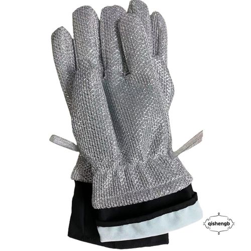 Generic Wire Dishwashing Gloves Multi-functional Waterproof Dish