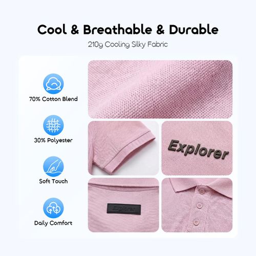 Oraimo EcoLuxe Silky Business Polo Shirt Black - image 4