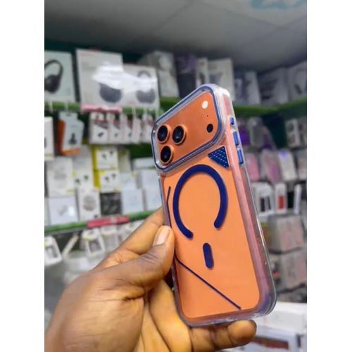Generic High quality transparent shockproof phone case with magnetic casefor iPhone 17 pro max
