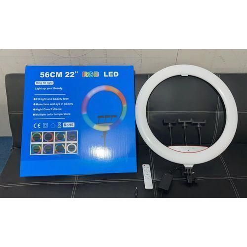 Generic Professional 22inches RGB Ringlight + Tripod Stand Quality Recording