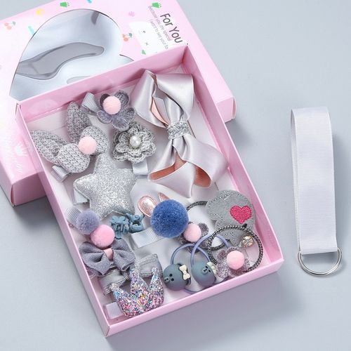 18Pcs hair beads for braids for girls hair charms clips hair