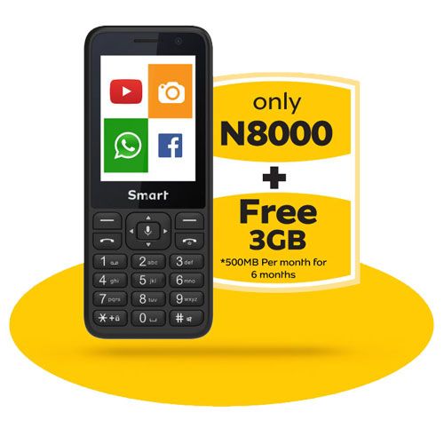 Mtn Smart Feature Phone (The Most Affordable Smart Phone) 2.4" GPS/3G