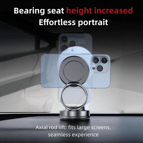 product_image_name-Generic-Magnetic Car Phone Holder Foldable Universal Rotating Multifunctional Vacuum Magnetic Car Navigation Holder-7