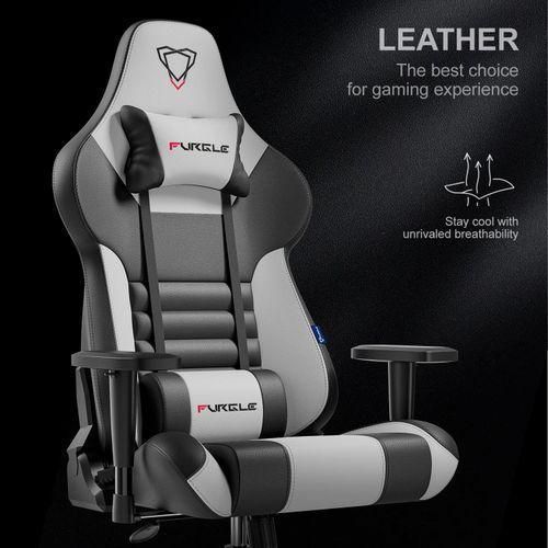 product_image_name-Generic-FURGLE Computer Racing Gaming Ergonomic Chair + Footrest-1