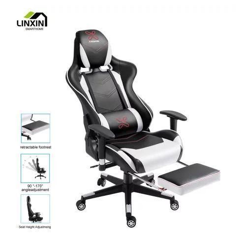 product_image_name-Generic-FURGLE Computer Racing Gaming Ergonomic Chair + Footrest-3