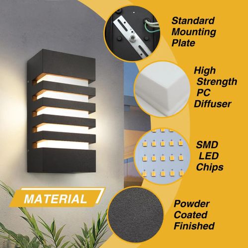 product_image_name-Wall Light-New Design Outdoor Fence Security Wall Bracket light For Homes Hotels Churches Mosque And Restaurants -4