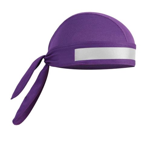 Generic Sweat Wicking Hat Skull For Men Women Cycling Purple