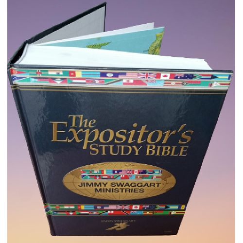 product_image_name-Generic-KJV The Expositor's Study Bible; Concordance, Maps, Bible Dictionary,Encyclopedia By Jimmy Swaggart-1