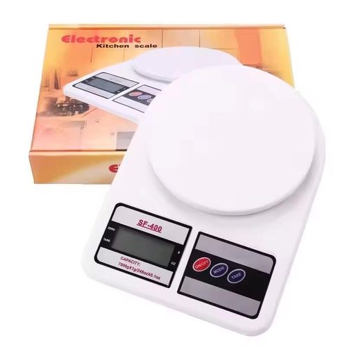 product_image_name-Generic-7kg/1g Digital Electronic Kitchen Scale - SF-400  High Precision - Portable Weighing Tool-1