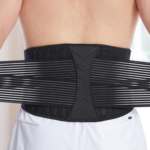 Generic Waist Trainer Belt For Women Man Belt Spine Support Men Women  Breathable Lumbar Corset Orthopedic Faja Lumbar Hombre Gym Belts