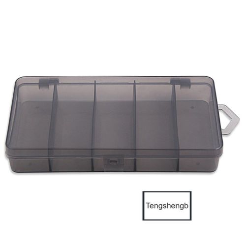 Generic Transparent Fishing Bait Storage Box Portable Fishing