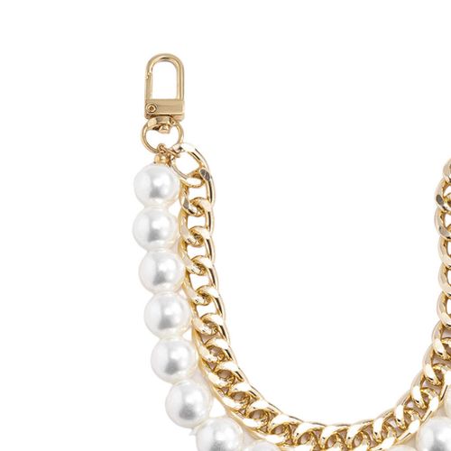 45cm Pearl Strap For Bag Handbag Handle DIY Purse Replacement Short Beaded  Chain For Shoulder Bag Durable Bag Strap Bag Accessories, Replacement  Accessories, Stylish, Durable For Rookies & White-collar Workers