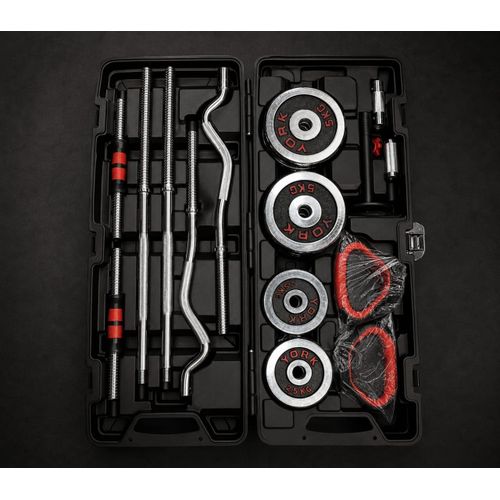 Generic 55kg dumbbell with kettlebell box set