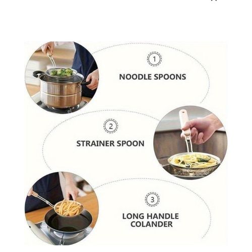 Generic 2-in-1 Kitchen Food Sieve & Strainer - image 4