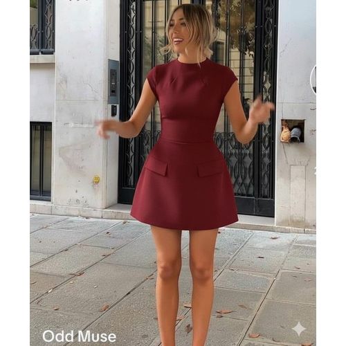 product_image_name-Fashion-Classy Chic Ladies Mini Dress -1