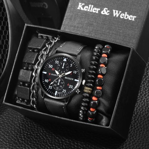 Generic Men s Watch Geneva Watch Business Fake Two Eyes Men s